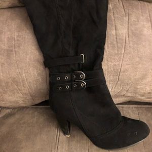 Just below knee boots